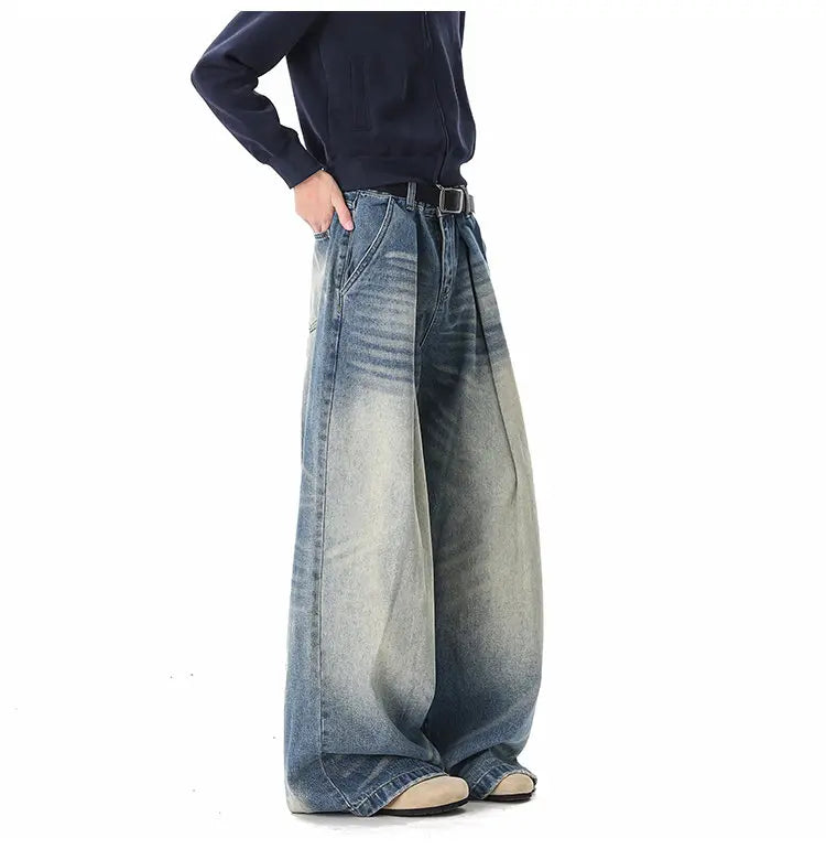 Jeans Wide Leg Baggy Confortável