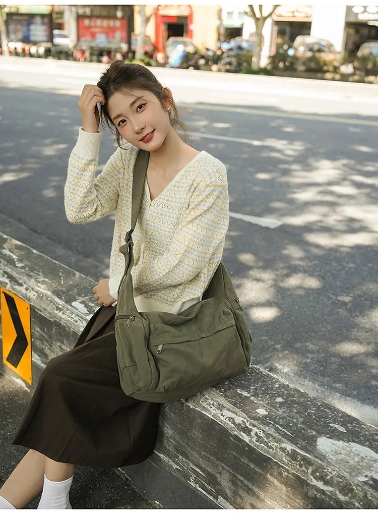 Bolsa Tote Canvas Utilitária