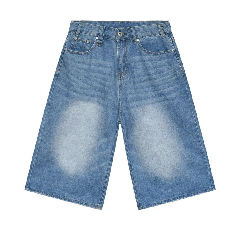 Shorts Jorts Jeans Korean Wide Leg