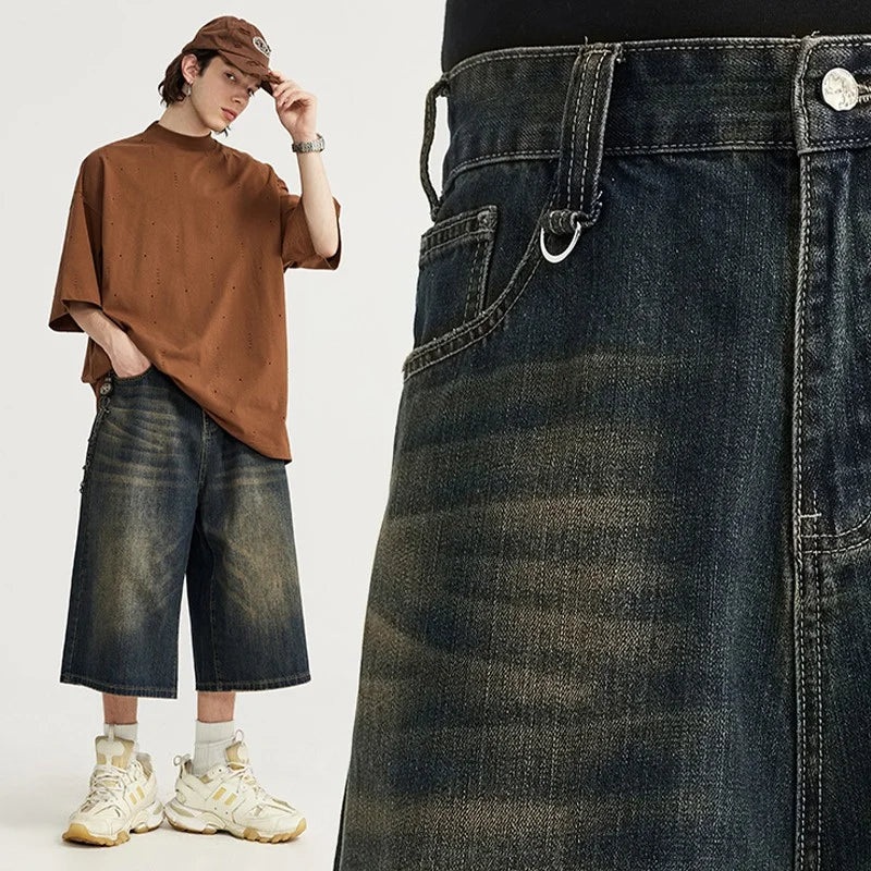 Shorts Jorts Distressed Vintage Y2K