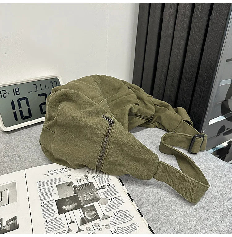 Bolsa Tote Canvas Utilitária