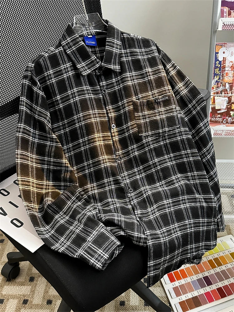 Camisa Vintage Plaid Overshirt