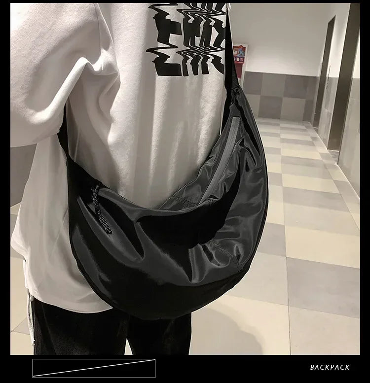 Bolsa Crossbody Nylon Urban Oversized