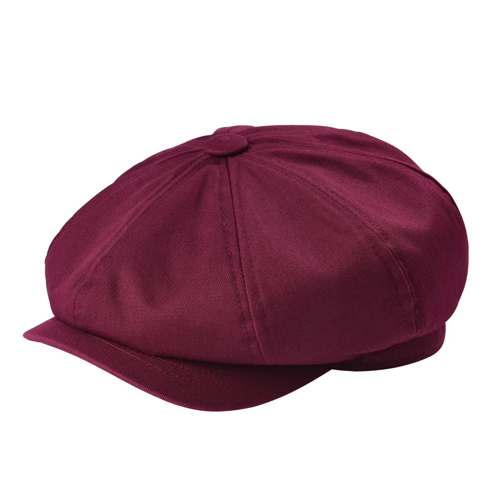 Boné Newsboy Twill 8 Painéis Retrô