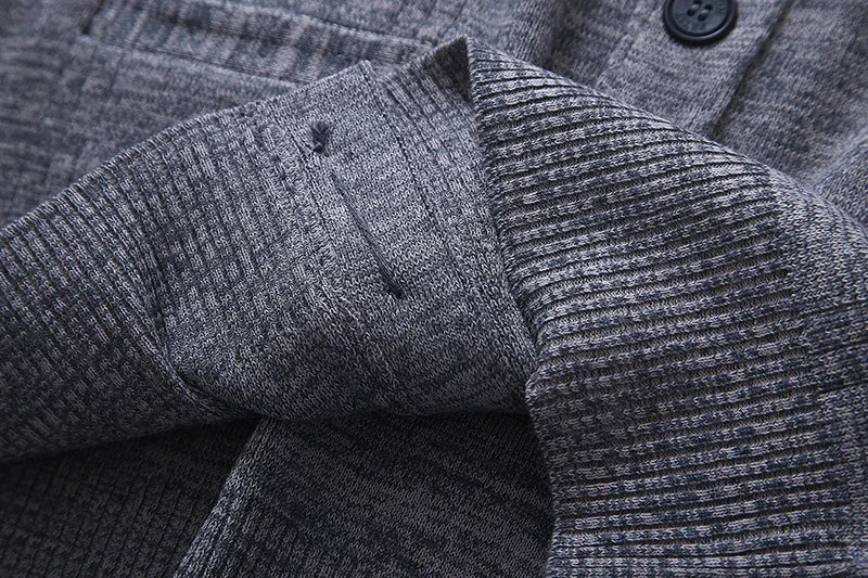 Colete Tricot Abotoado Simples