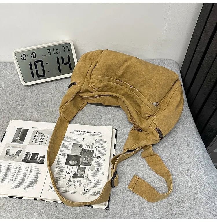 Bolsa Tote Canvas Utilitária