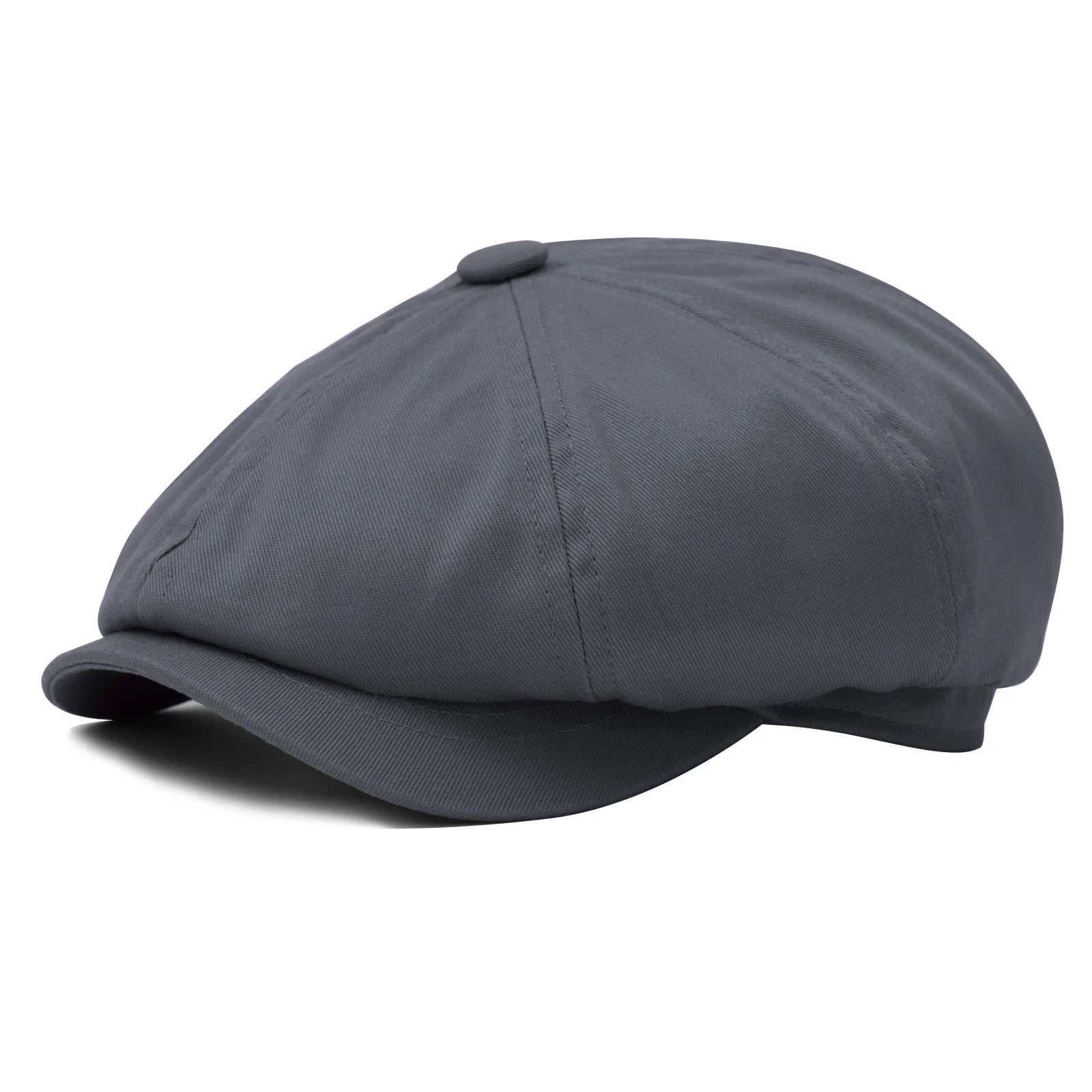Boné Newsboy Twill 8 Painéis Retrô