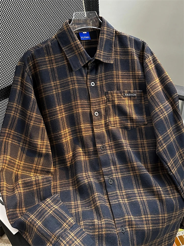 Camisa Vintage Plaid Overshirt