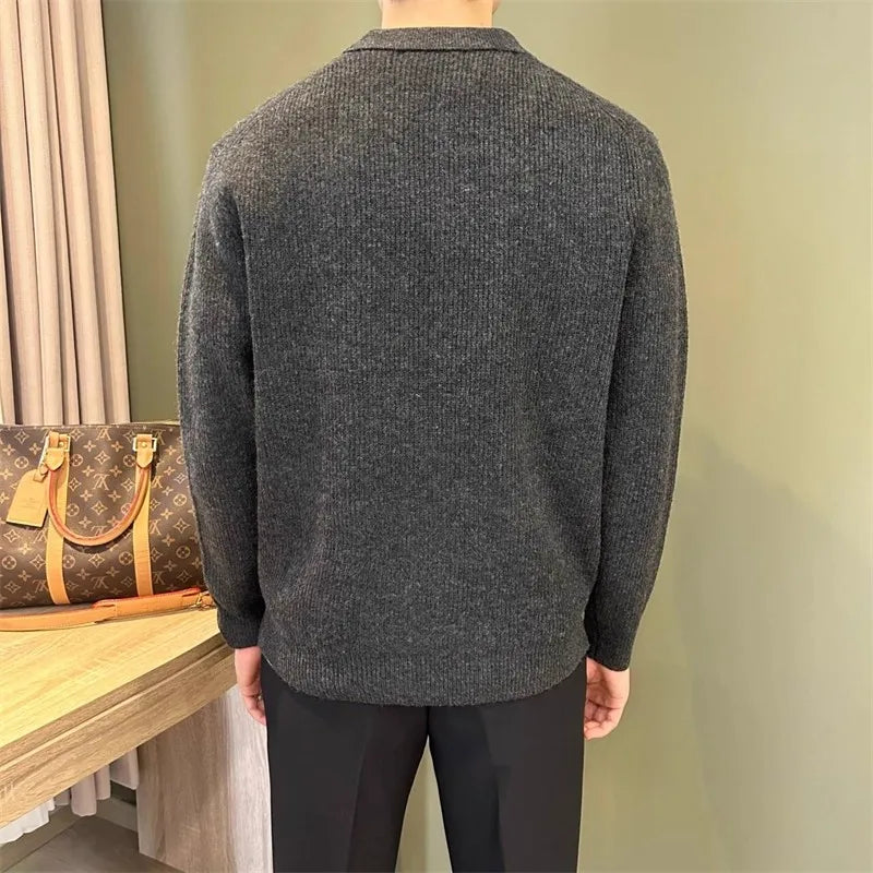 Suéter Polo Tricot Minimalista