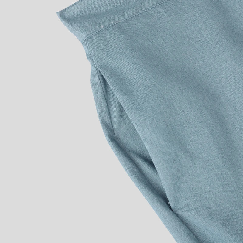 Calça Wide Leg Assimetria Utility Lace-Up