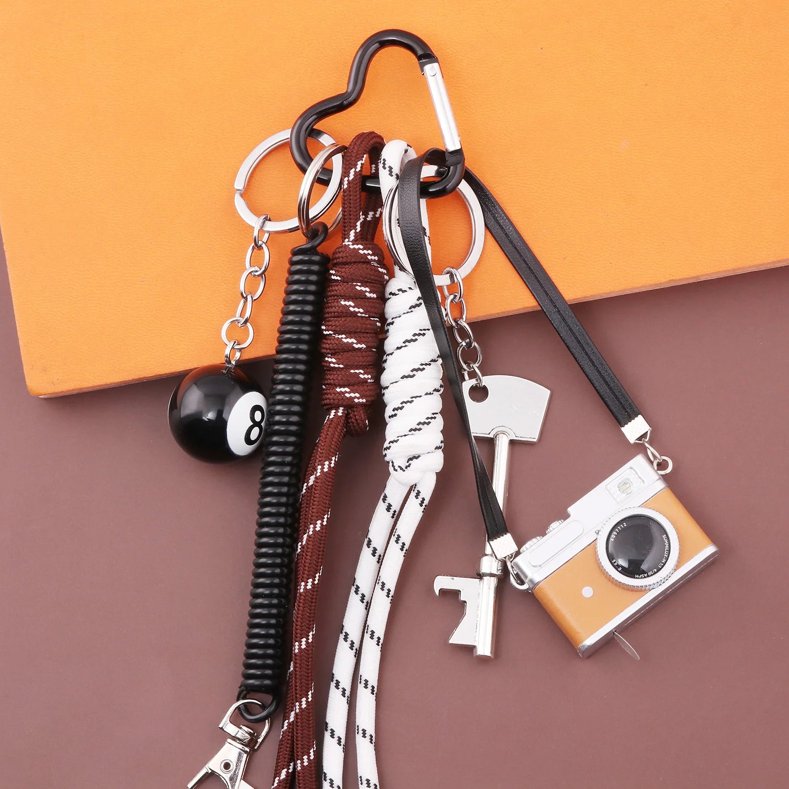 Chaveiro Streetwear Rope com Pingentes