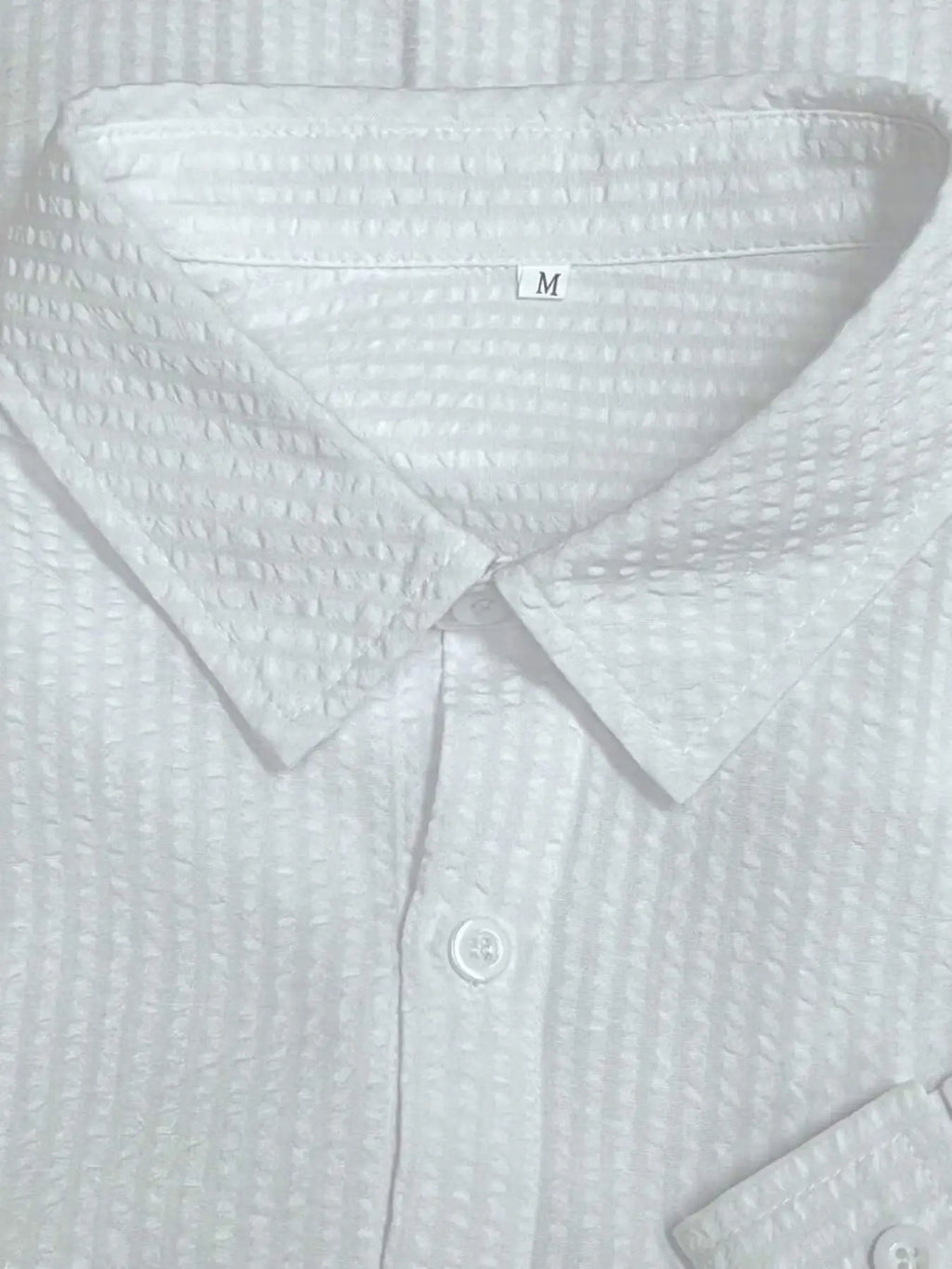 Camisa Listrada Manga Longa Loose Casual