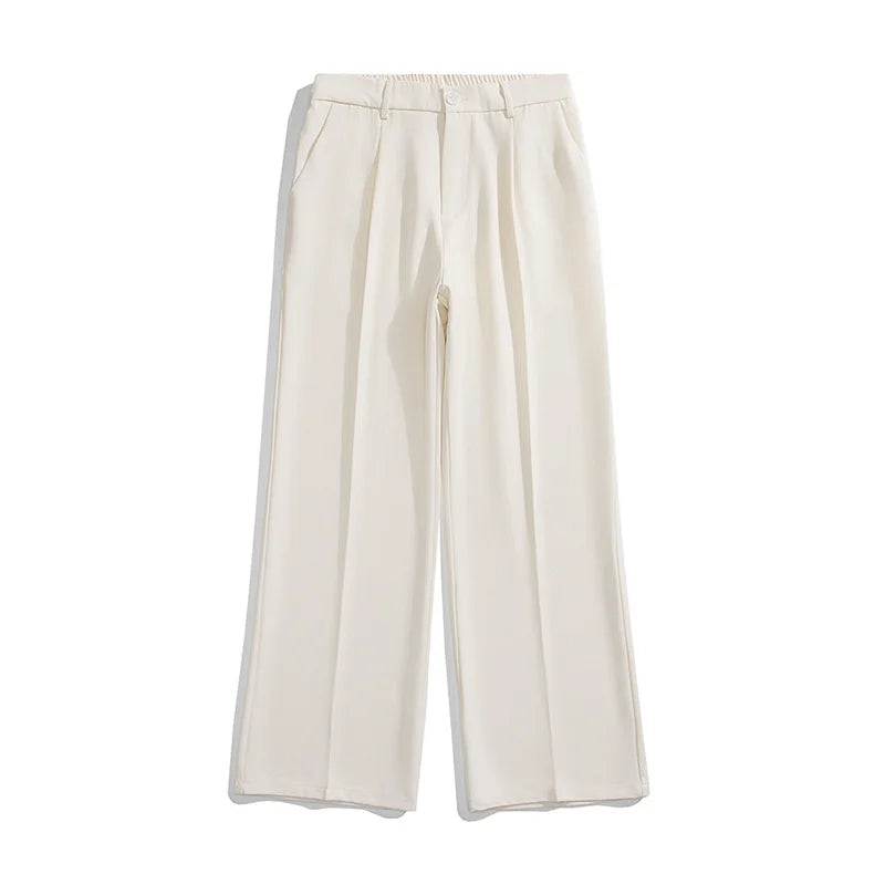 Calça alfaiataria Straight Preta Japonesa