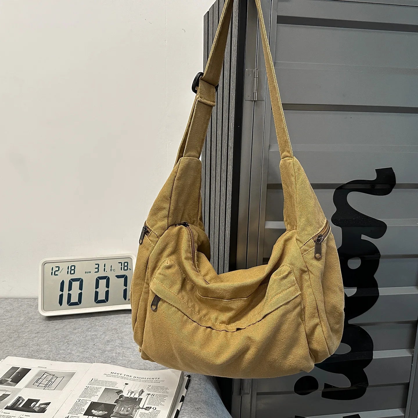Bolsa Tote Canvas Utilitária