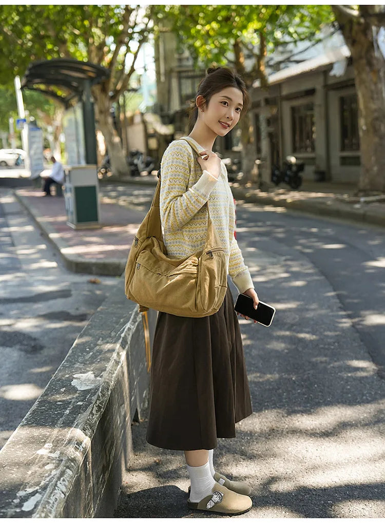 Bolsa Tote Canvas Utilitária