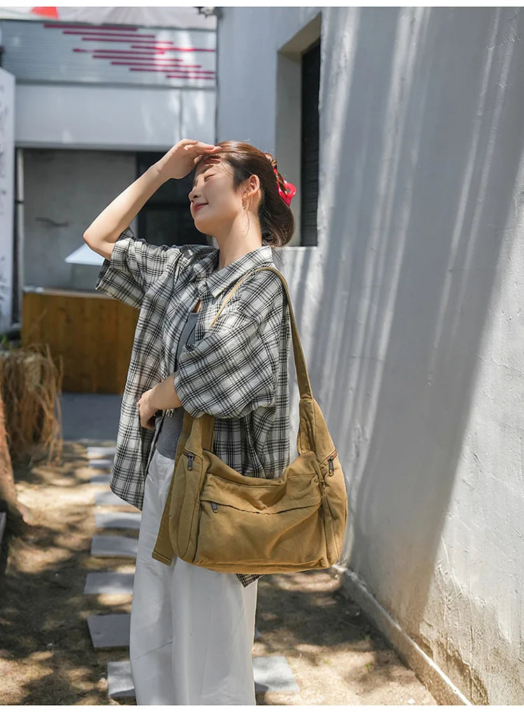 Bolsa Tote Canvas Utilitária