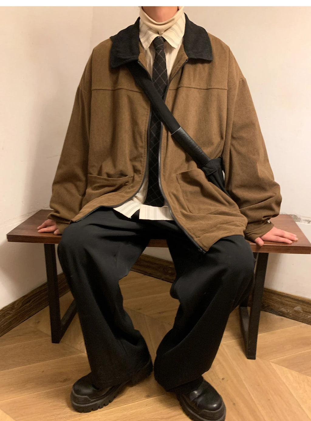 Jaqueta Bomber Vintage Americana