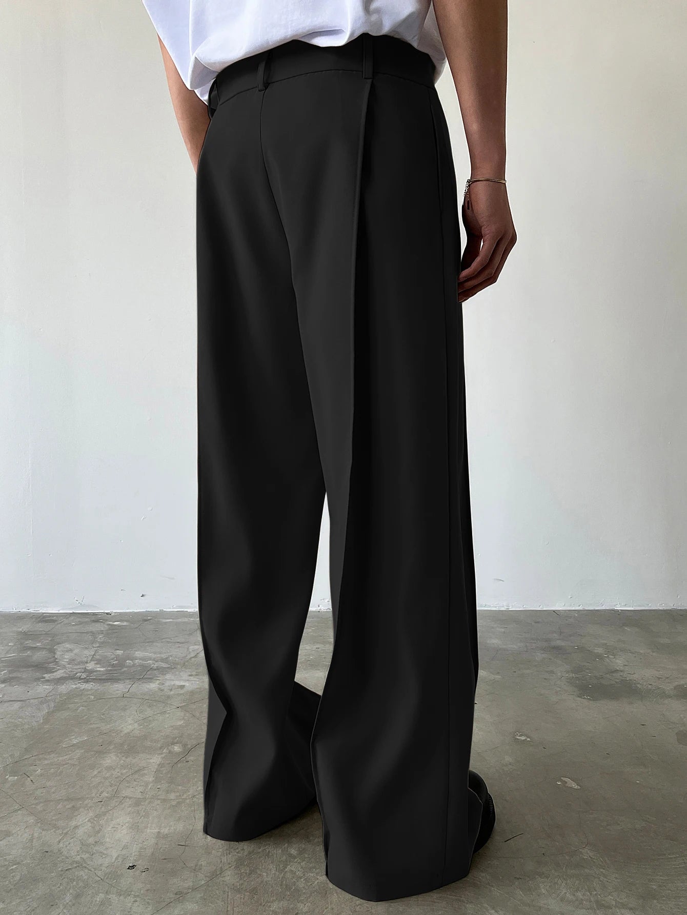 Calça Social Alfaiataria Relaxed Premium