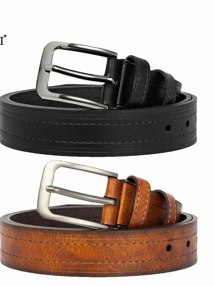 Cinto de Couro Classic Pin Streetwear