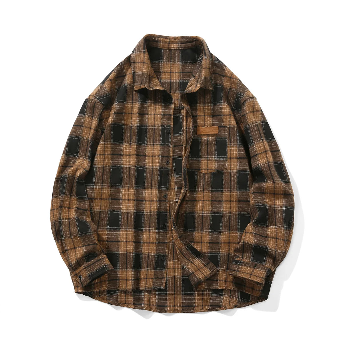 Camisa Grunge Flannel Overshirt