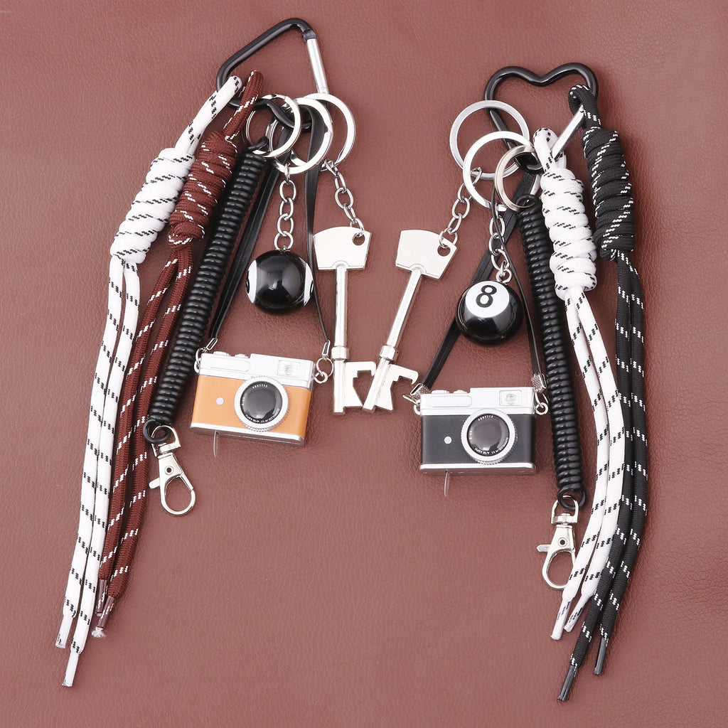 Chaveiro Streetwear Corda com Pingentes