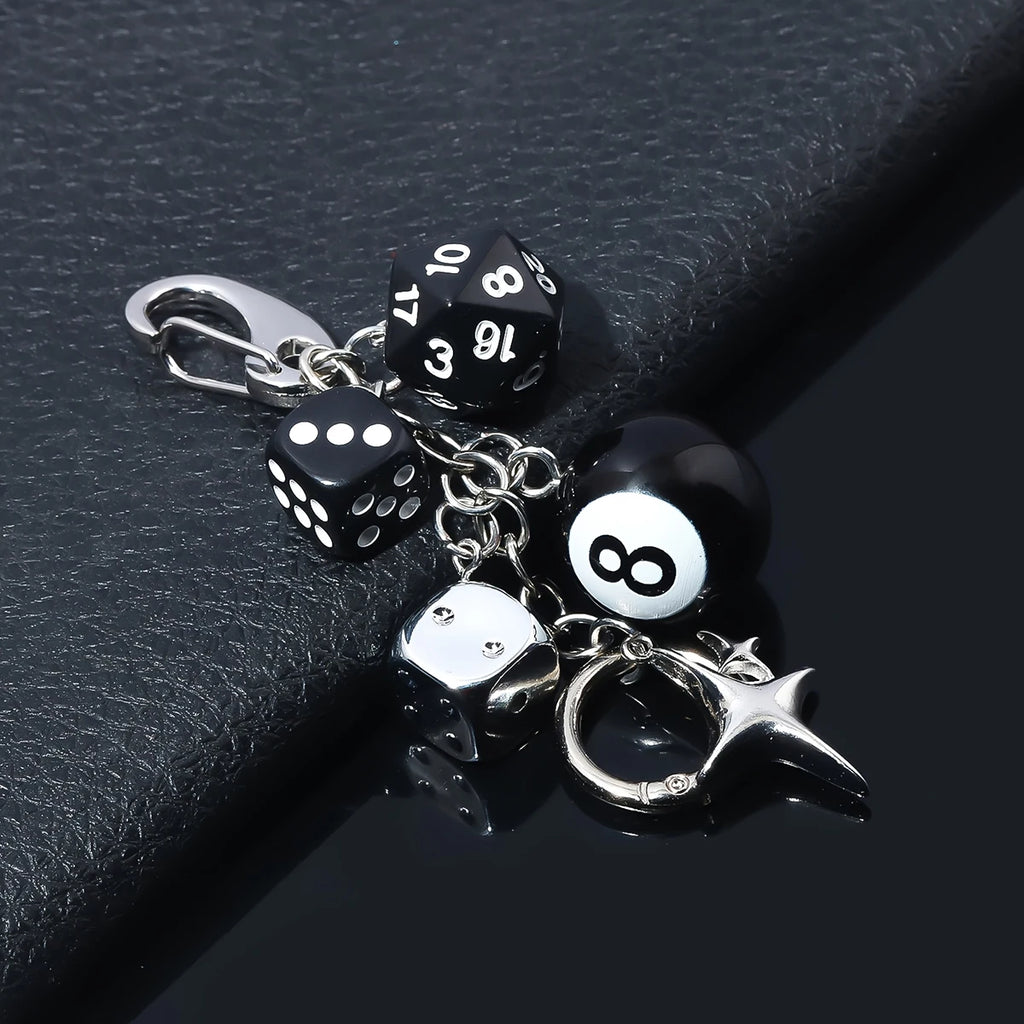 Pingente Streetwear 8-Ball