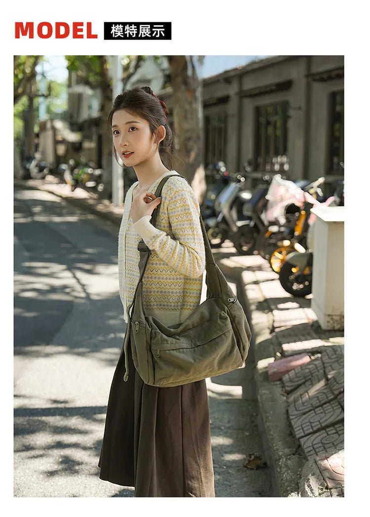 Bolsa Tote Canvas Utilitária